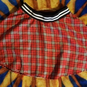 Plaid skirt